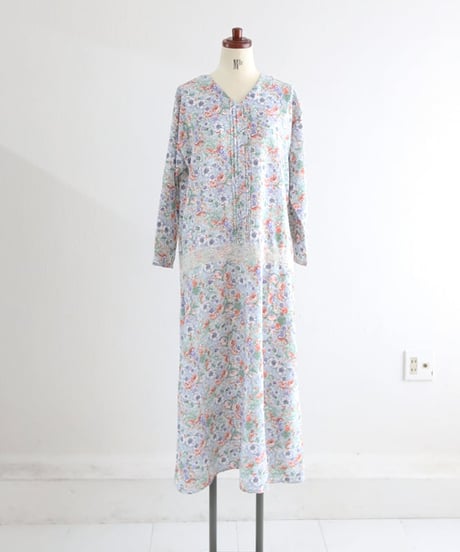 【MWEZI by ZURIsol 沖縄 リゾートファッション 通販】レディース プリントレースドレス / PRINT LACE DRESS
