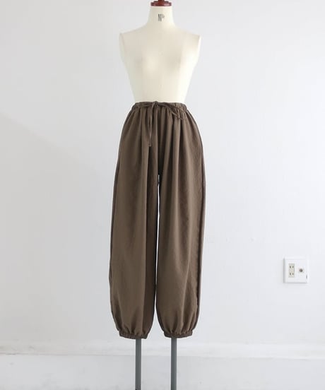 オーバージョガーパンツ / Oversized jogger pants【MWEZI by ZURIsol 沖縄 リゾートファッション 通販】レディース