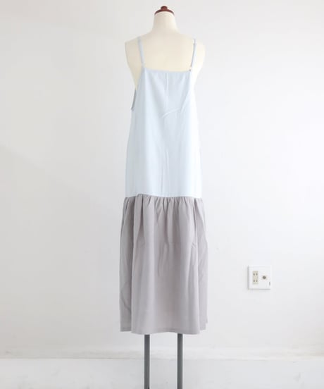 異素材キャミドレス/ DIFFERENT MATERIAL CAMI DRESS