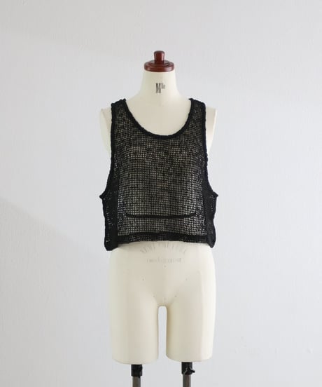 【MWEZI by ZURIsol 沖縄・宜野湾 アパレルショップ 通販】レディース ネットショート タンクトップ