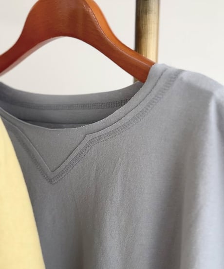 ラウンドヘム ビッグTシャツ レディース コットン100%