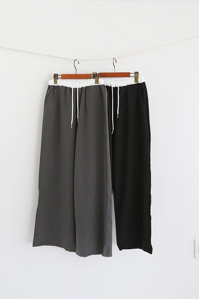 ORIMI,24AW ラメ入り　パーフェクトスラックス ストライプスラックス(W5W4028H） | MWEZI by ZURIsol okinawa