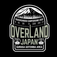 OVERLAND JAPAN Event Sticker OSADASANSOU CAMPGROUND 2025 Limited