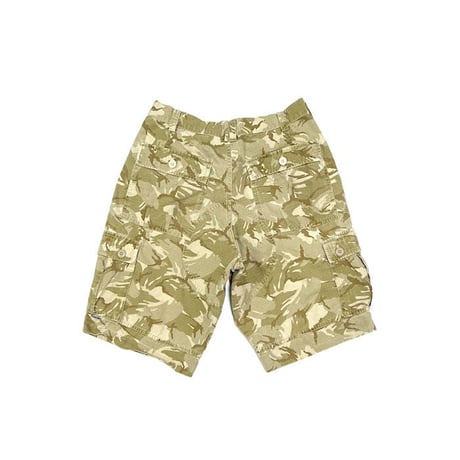 【USED】90'S STUSSY  CAMO CARGO SHORTS