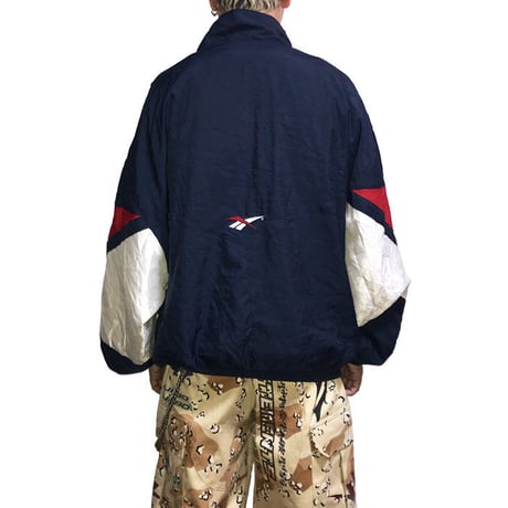 【USED】90'S REEBOK NYLON PULLOVER