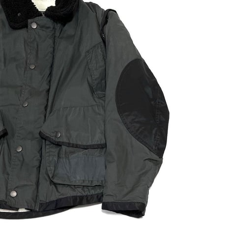 【USED】90'S GRIFFIN LAUNDRY 2-WAY WAXED BOMBER JACKET