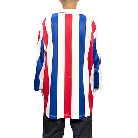 【USED】90'S-00'S HUMMEL L/S FOTTBALL SHIRT
