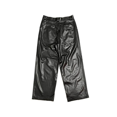 【USED】90'S POSITANO GLITTER WIDE PANTS
