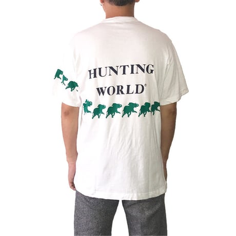【USED】90'S HUNTING WORLD T-SHIRT