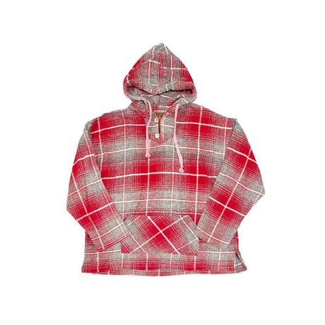 【USED】90'S BARREL ROLL FLANNEL CHECK MEXICAN PARKA