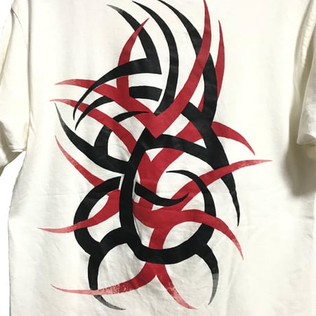 【USED】TATOO PRINT T-SHIRT