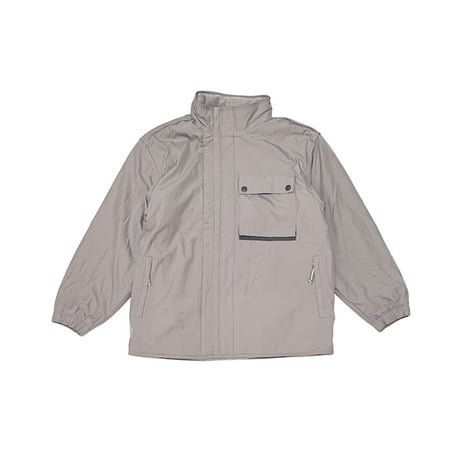 【USED】Early 00's NIKE SINGLE FLAP POCKET JACKET LIGHT GRAY ②