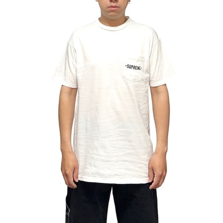 【USED】SUPREME × INDEPENDENT 2012AW POCKET T-SHIRT