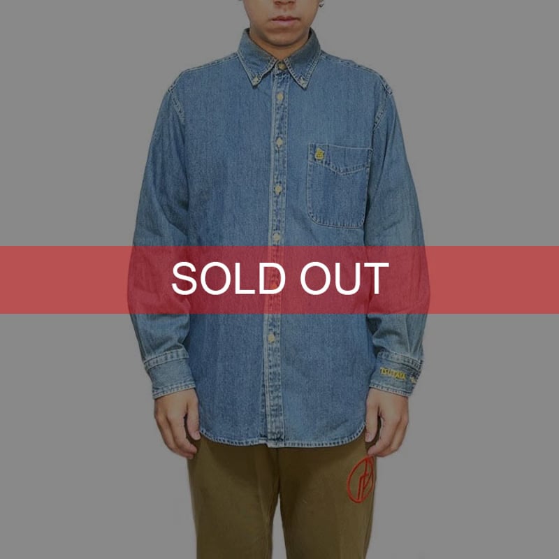 Tシャツデニムセット(ボーイズルーム　boysroom)最終お値下げ！ USED】90'S TSUTAYA STAFF DENIM SHIRT | KONBINI