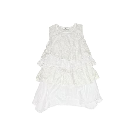 【USED】00's 2W PARIS TRIPLE TIER LACE DRESS