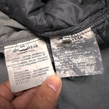 【USED】90's C.P.COMPANY "Norge" Waxed Arctic Coat with Detachable Liner