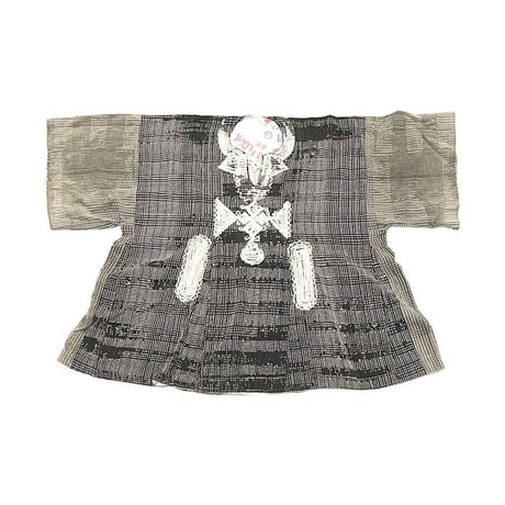 【USED】VINTAGE AFRICAN FUGU BATAKARI SMOCK JACKET KIMONO STYLE