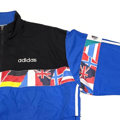 【USED】80's adidas ALL NATIONS JACKET