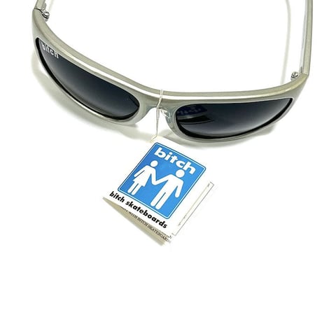 【DEAD STOCK】90'S-00'S BITCH SKATEBOARDS SUNGLASSES SILVER