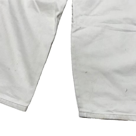 【USED】90'S VANS WHITE DENIM PANTS