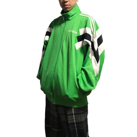 【USED】80'S ADIDAS TRACK JACKET GREEN