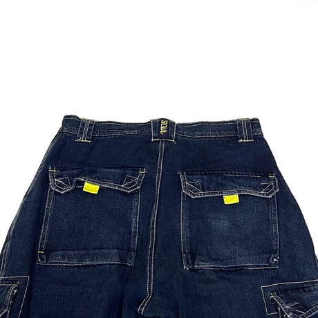 【USED】90's SOUL DENIM CARGO PANTS