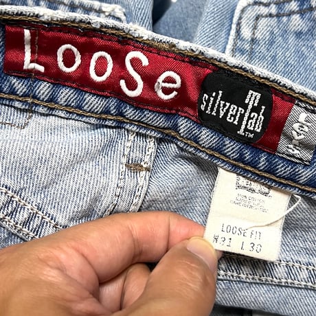 【USED】90s Levi's Silver Tab CUT OFF JEANS