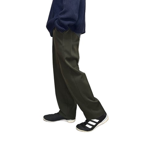 【USED】80'S-90'S BRIGGS NEW YORK SLACKS EASY PANTS KHAKI