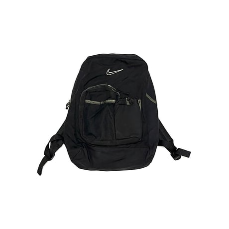 【USED】90's NIKE BACKPACK with POUCH POCKET & PLASTIC BOTTLE HOLDER