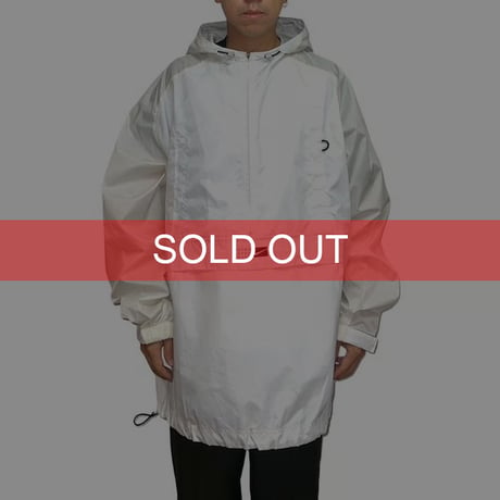【USED】00'S NIKE HALF ZIP ANOLAK JACKET WHITE