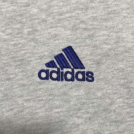 【USED】90'S ADIDAS ONE POINT LOGO SWEATSHIRT