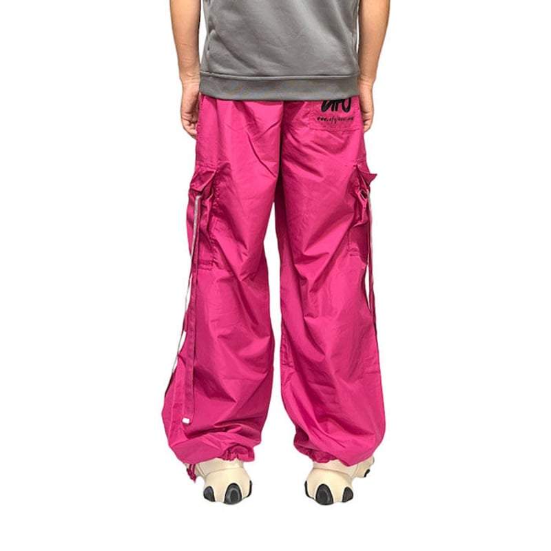 USED】00'S UFO Y2K RAVE PANTS PINK | KONBINI