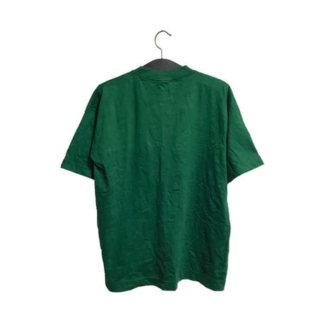 【USED】90'S NIKE SWOOSH ONE POINT T-SHIRT GREEN