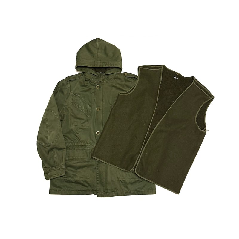 USED】00's miu miu Dutch Army M-65 Field Jacket