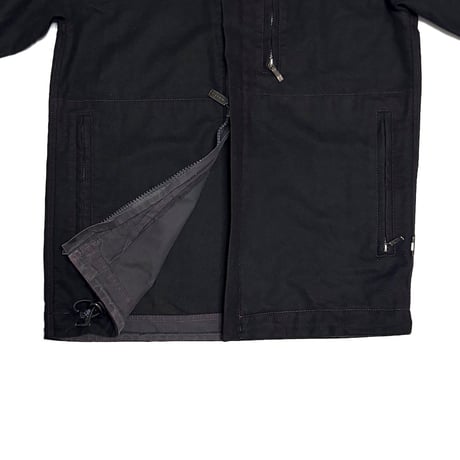 【USED】Maharishi 00AW Articulated Sleeve Wool Biker Jacket Black