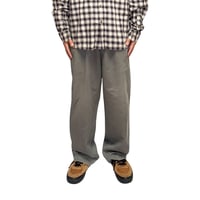 【USED】90's DOCKERS Two Tuck Wide Chino Pants Faded Gray Made in USA