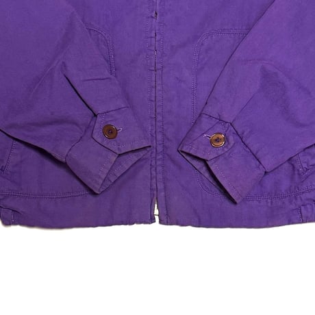 【USED】90's Polo by Ralph Lauren Garment-Dyed Swing Jacket Purple