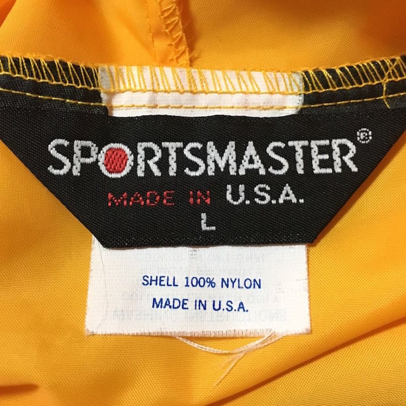 USED】80'S ALPHA TAU OMEGA NYLON ANORAK | KONBINI USED】80'S ALPHA TAU OMEGA NYLON ANORAK | KONBINI