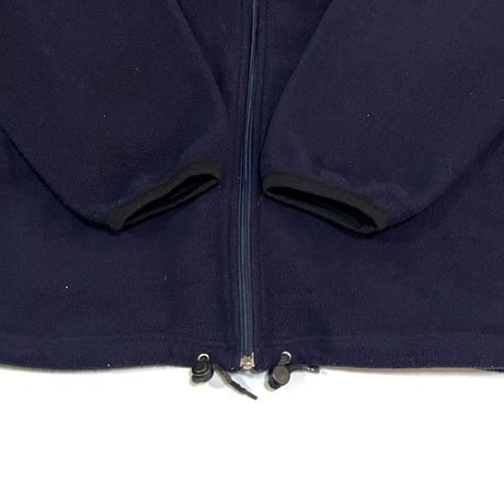 【USED】90'S-00'S ADIDAS PAFORMANCE LOGO FLEECE ZIP PARKA