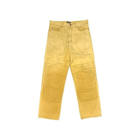 【USED】00's STUSSY Sun-Faded Double Knee Lightweight Work Pants
