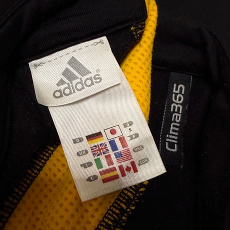【USED】00's adidas DIAGONAL HALF ZIP L/S TOP