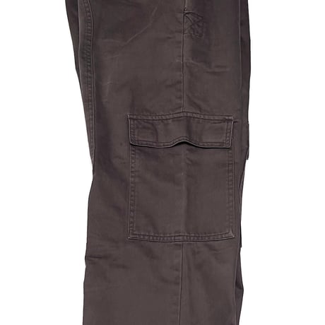【USED】90's-00's Timberland COTTON CARGO PANTS GRAY BROWN