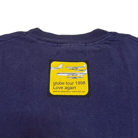 【USED】90's globe tour 1998 Love again T-SHIRT