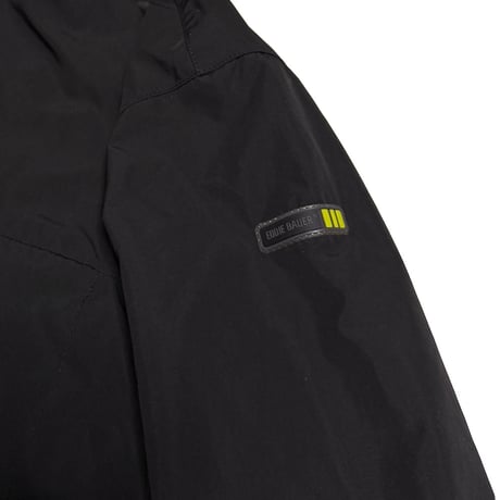 【USED】90's-00's Eddie Bauer SPORT Half-Zip Tech Pullover Jacket Black