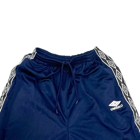 【USED】90'S UMBRO DOUBLE DIAMOND TAPE TRACK PANTS