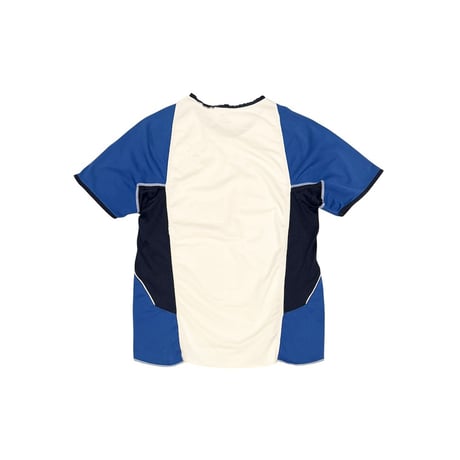 【USED】00's Nike Dri-FIT UV Bicolor Raglan Sports T-shirt Blue × White