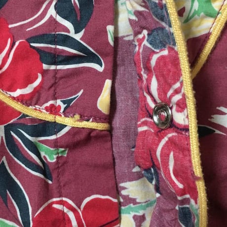 【USED】WRANGLER ALOHA SHIRT with WESTERN STYLE