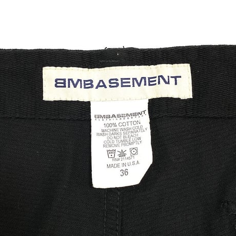 【USED】90'S-00'S BMBASEMENT SHORTS