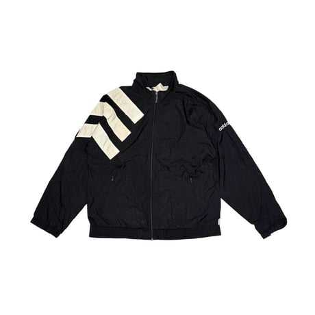 【USED】80'S-90's adidas NYLON JACKET BLACK MADE IN TAIWAN