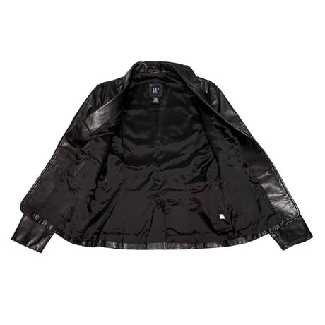 【USED】90's-00's GAP LEATHER BLAZER